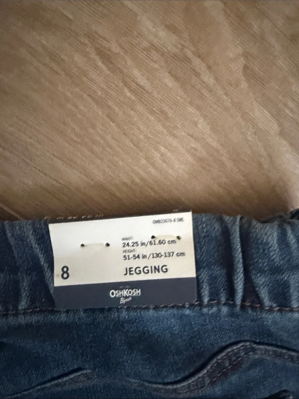 OshKosh B'gosh Girls Dark Blue Pull-On Jeggings